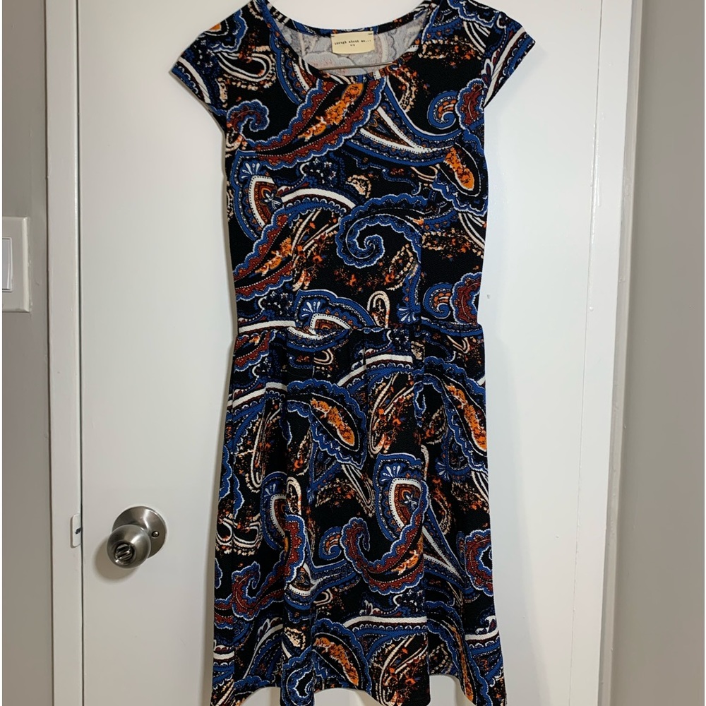 🍒5/$20🍒 ‘Enough About Me' Paisley Dress